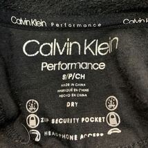 Calvin Klein フリース ジャケット S ブラック カルバンクライン 古着卸 アメリカ仕入 a506-5494_画像7