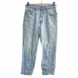 Levi's 550 Denim pants W34 Levi's relax Fit light blue USA made old clothes . America buying up 2306-659