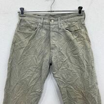 Levi's 501 デニムパンツ W31 リーバイス ベージュ ボタンフライ 古着卸 アメリカ仕入 2306-716_画像2