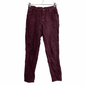 Wrangler デニムパンツ W30 ラングラー ウィメンズ ワインレッド 古着卸 アメリカ仕入 2306-892