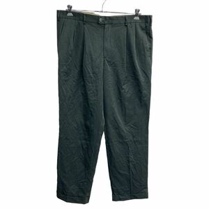 DOCKERS スラックス W40 ドッカーズ タックパンツ ビッグサイズ グレー 古着卸 アメリカ仕入 2306-1085