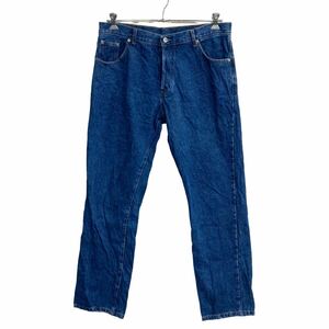 BLUE BACK JEAN'S デニムパンツ W36 ボタンフライ ビッグサイズ インディゴ 古着卸 アメリカ仕入 2306-1102