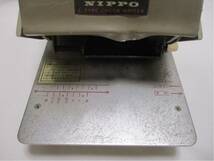 M230623A80★ NIPPO/ニッポー L5 チェックライター 小切手 手形 領収書 印字機 昭和レトロ ★ヤフオクおてがる発送！★_画像6