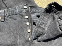 リーバイス 501 ブラックジーンズ◆USA製◆W38L32◆アメリカ製◆Levi’s◆ビンテージ◆デニムパンツ◆色濃◆USA購入_画像5