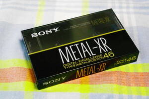 SONY MTL-XR46 new goods unused unopened cassette tape Sony METAL #ik4
