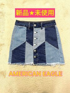 【AMERICAN EAGLE OUTFITTERS】レディース デニムスカート 新品未使用品