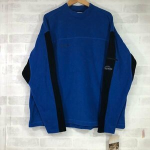 Columbia コロンビア タグ付き 90's 白タグ 三角タグ 台湾製 OMNI-THERM STRETCH フリース XL メンズ ブルー/ブラック MH632023052501