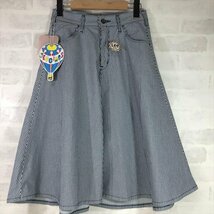 LEE リー タグ付き サーキュラー スカート JEGGINS ジェギンス LL0342 SIZE: M ヒッコリー フレアスカート LH632023060703_画像1