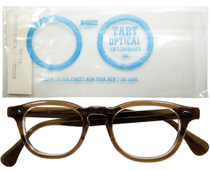 ここでしか出会えない異次元な内容 1950-60sデッドUSA製オリジナル TART OPTICAL タートオプティカル タート ARNEL アーネル size46/20