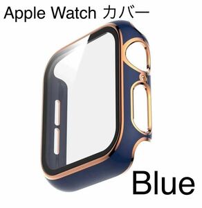 Apple Watch cover blue 40mm Gold frame protective cover Apple watch cover new goods free shipping popular 