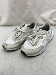 FILA フィラ　レディース 23.5cm ホワイト　ローカットスニーカー RENNO ルノ　5RM01550 125 1209000001676