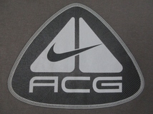 90's NIKE ACG 白タグ 大文字 旧ロゴ バックプリント Tシャツ L ナイキ All Conditions Gear ヴィンテージ アウトドア キャンプ コラボ_画像5