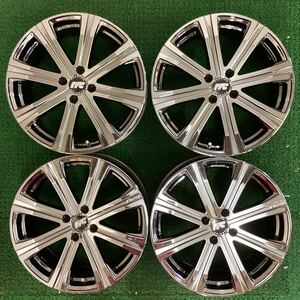 RaysセブリングITC社外アルミホイール17×7J+38,+45各2本100-4H 中古品4本【428】