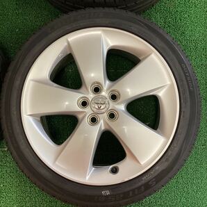 トヨタ 30プリウス純正アルミセット17x7J+50 100-5H 中古品4本の画像5