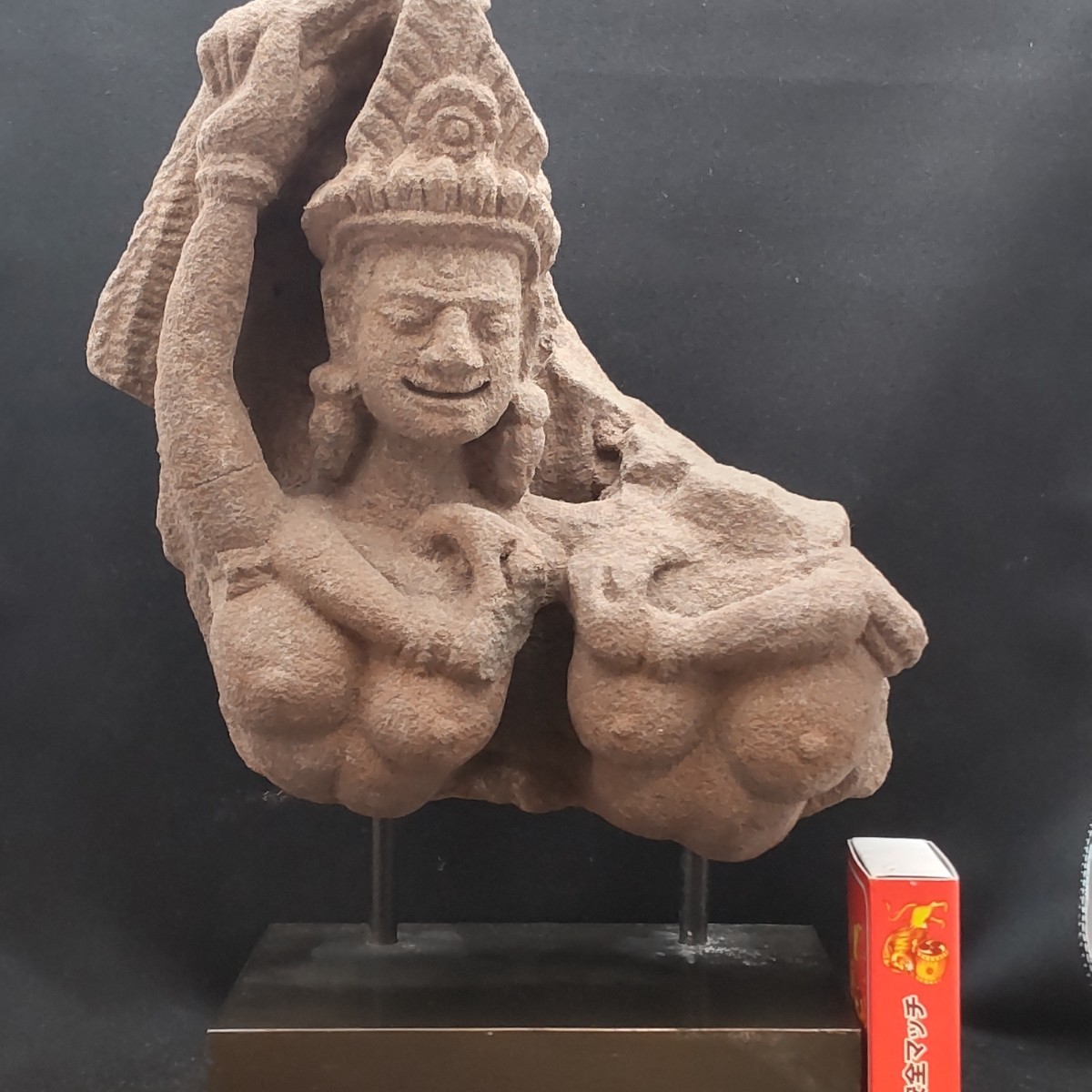 大人気新作 クメール青銅 女神立像 彫刻/オブジェクト - ellasearle.com.au