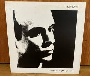 UKオリジLP！Brian Eno / Before And After Science 77年【Polydor / 2302 071】ブライアン・イーノ By This River 収録 アンビエント　