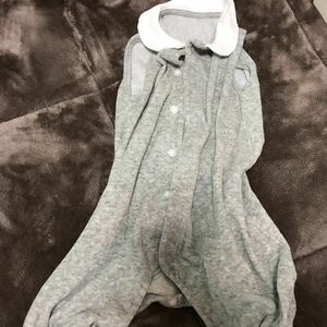 UOIQLO 赤ちゃん ベビー 襟付きタオル地ロンパース エアリズム 70サイズ