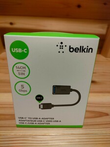 Belkin 変換アダプタ USB-C to A iPad Pro/MacBook Pro/Surface対応 ブラック F2CU036BTBLK-A Lightning iPhone ライトニング