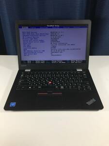 Lenovo ThinkPad 13・Intel Celeron 3865U・8GB・13.3インチ・BIOS起動品。