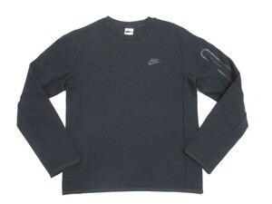 NIKE TECH FLEECE トレーナー 黒 ブラック M ナイキ テックフリース クルー スウェット CU4506-010