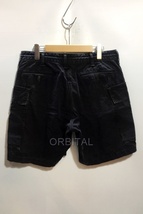 代官山)RRL ダブルアールエル INFANTRY CARGO SHORT カーゴショーツ ドローコード サイズ31 グレー系_画像4