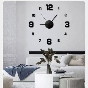 新商品! 大型 3D 壁時計 貼り付けタイプ