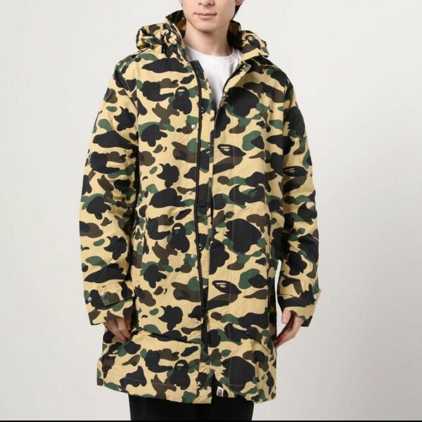 BAPE 1ST CAMO HOODIE COAT