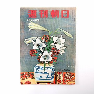 週刊朝日 1955年5月22日号◎紫雲丸/松江市津小学校 夢声対談/渡辺紳一郎 日本拝見/呉 メーデー 鹿児島松元事件 野間宏 茨城関本町選挙