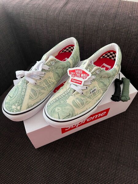 Supreme × Vans Doller Era "Green" 28cm