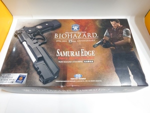 B-0490　中古品◇ガスガン　東京マルイ SAMURAI EDGE M92F S.T.A.R.S.カスタム バリーバートンモデル バイオハザード　完全限定品