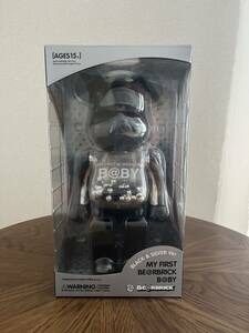 '09 MY FIRST BE@RBRICK B@BY 400% （BLACK & SILVER ver.） 400% / マイマイファースト ベアブリック 第三弾 千秋デザイン