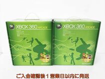【1円】Microsoft XBOX 360 ARCADE 本体 まとめ売り 2点セット 未検品ジャンク ゲーム機 在庫処分 DC03-049jy/F7