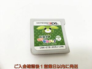 3DS お茶犬といつもなかよし ゲームソフト ケースなし 1A0424-056sy/G1