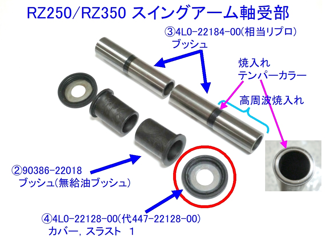 2023年最新】ヤフオク! -rz250 rz350 スイングアーム(パーツ)の中古品