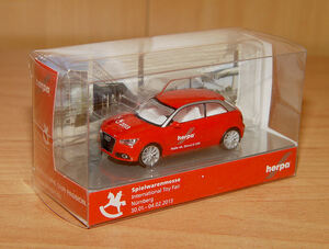 herpa 1/87 Audi アウディ A1 Spielwarenmesse 2013