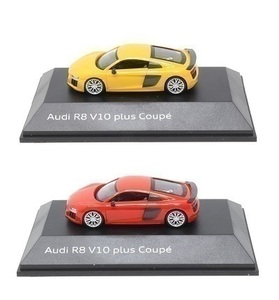 Audi 特注 herpa 1/87 アウディ R8 V10 plus Coupe２台セット