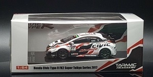 Tarmac Works ターマック ワークス 1/64 Honda Civic Type R FK2 2017 スーパー耐久 ホンダ シビック タイプ R