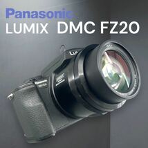 Panasonic LUMIX DMC-FZ 20-K （ブラック）LEICA Vario-Elmarit 12X ズームレンズ 完動美品 返品可_画像3