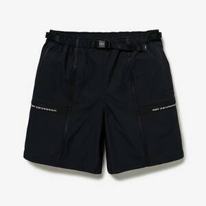 希少★新品本物【黒★XL】★SPSS2001 SHORTS POLY TWILL ロゴベルト レナぺス ツイル 正規店購入 ダブルタップス 限定入手困難 Wtaps即発送