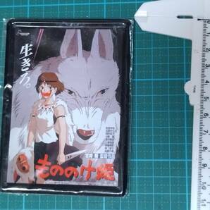 ジブリ ミニ メタル カード もののけ姫 Princess Mononoke MINI METAL CARD GHIBLI MUSEUM MITAKA 三鷹の森 宮崎 駿 Hayao Miyazaki 