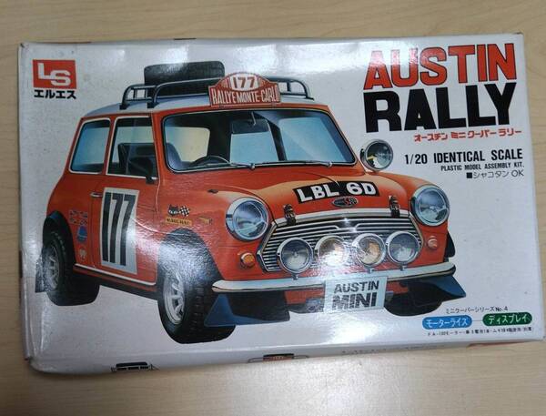 エルエス M4 プラモデル 1/20 オースチン ミニクーパー ラリー LS CAR Mini Cooper AUSTIN RALLY plastic model kit