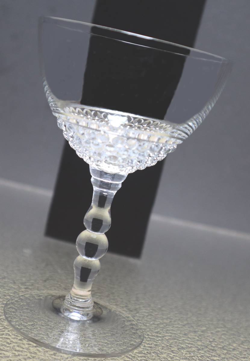 ブランドのギフト 極希少☆美品 1脚☆レア ボルドーワイングラス