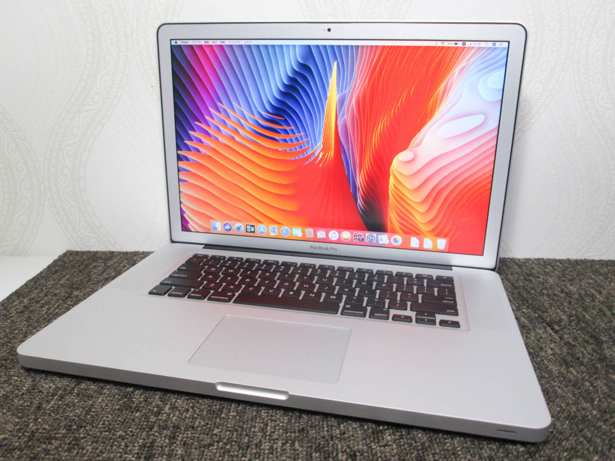 MacBook Pro 15inch Early2011カスタムCore i7-2.2GHz/4GB/500B