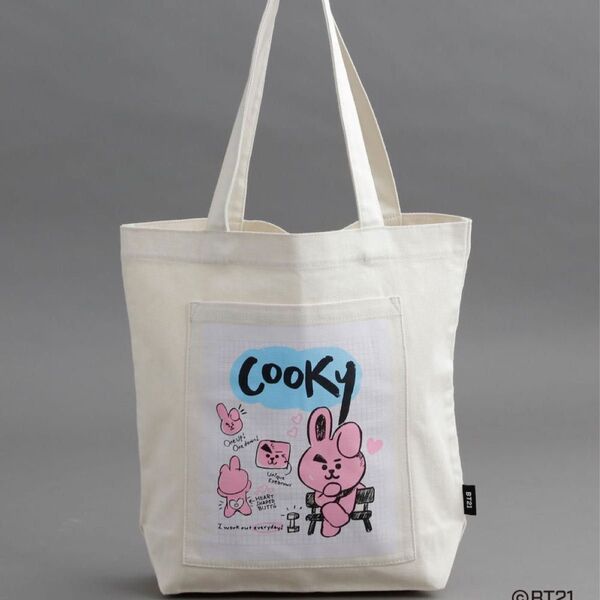 【BT21】キャラクタートートバック★COOKY 