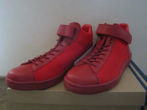 FRED PERRY Fred Perry shoes shoes S size red not yet have on goods tag attaching made in Japan 