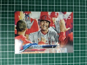 即決のみ！★TOPPS MLB 2018 SERIES 2 #644 カルロス・ペレス（CARLOS PEREZ）【ロサンゼルス・エンゼルス】99枚限定 パラレル 18★