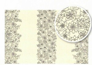 o... tablecloth flower coating .130. width ×180m length 