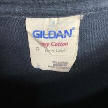 GILDAN ギルダン アニマルプリント スカル インディアン ウルフ Lサイズ 古着 Tシャツ_画像5