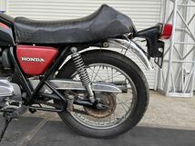 CB400F 408cc 黒32702 不動車 クランキングしません!部品多数欠品で現状販売.要修理整備.レストアベース/輸入新規.国内未登録/豊橋市/550Z_画像8