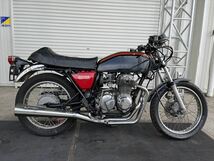 CB400F 408cc 黒32702 不動車 クランキングしません!部品多数欠品で現状販売.要修理整備.レストアベース/輸入新規.国内未登録/豊橋市/550Z_画像2